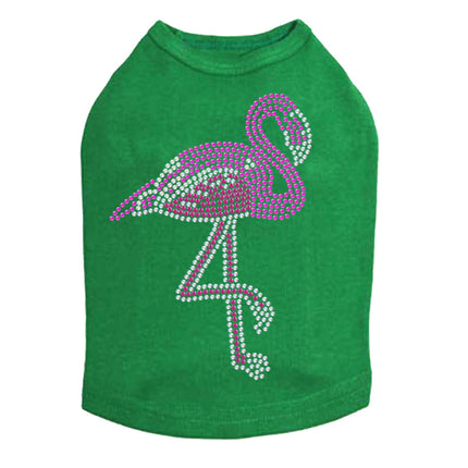 Pink Flamingo (Iridescent/AB) - Dog Tank