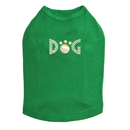 Dog (Gold Nailheads) - Dog Tank