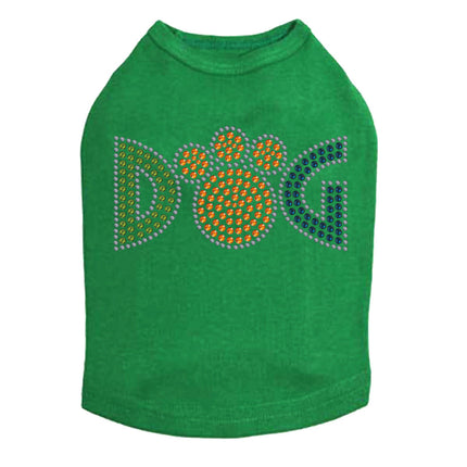 Dog (Rhinestones) - Dog Tank