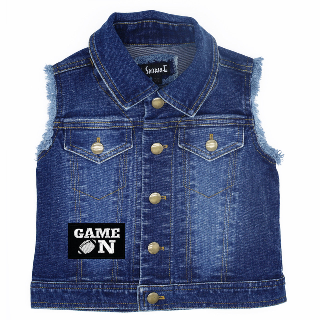 Game Day - Kids Denim Vest