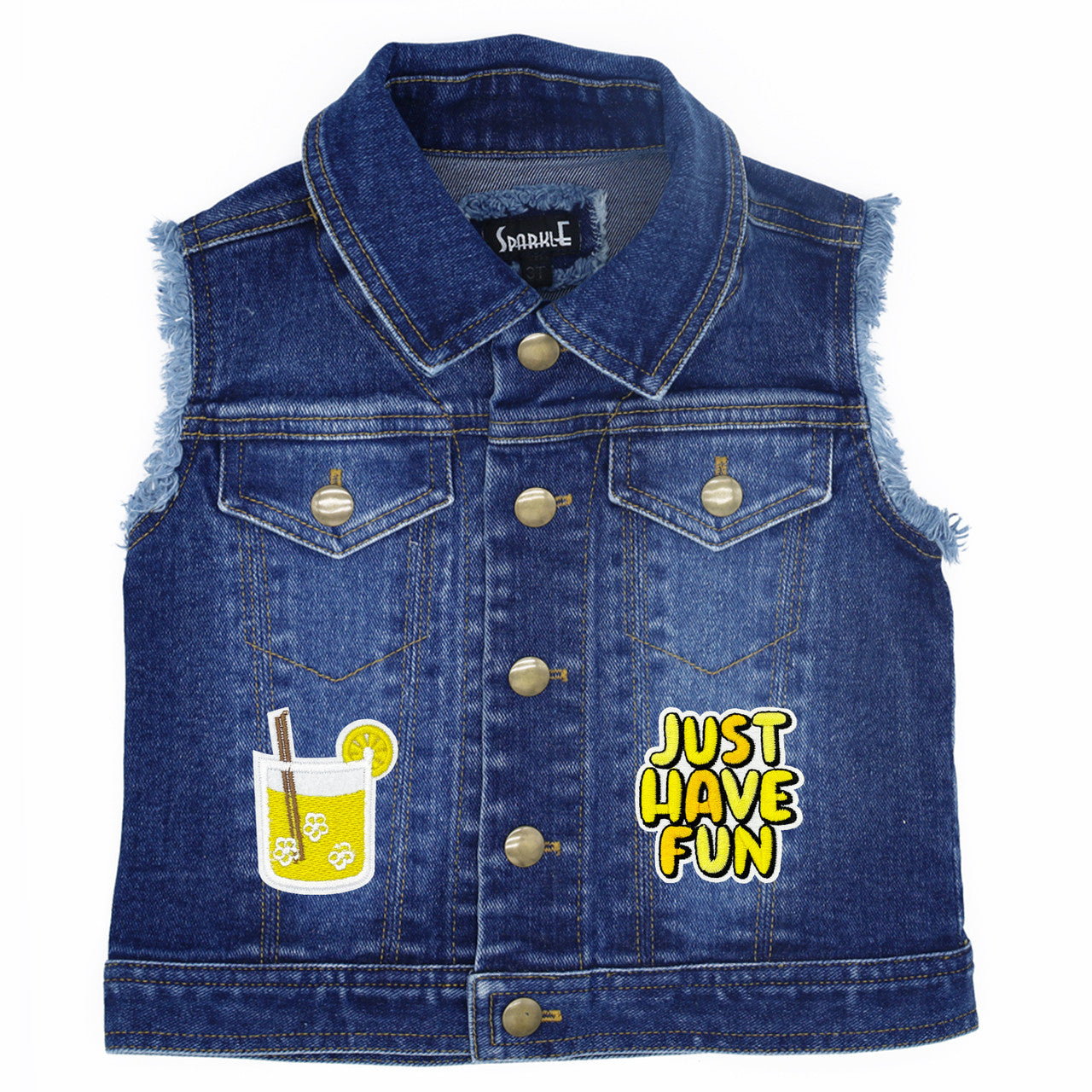 Lemonade Kids Denim Vest