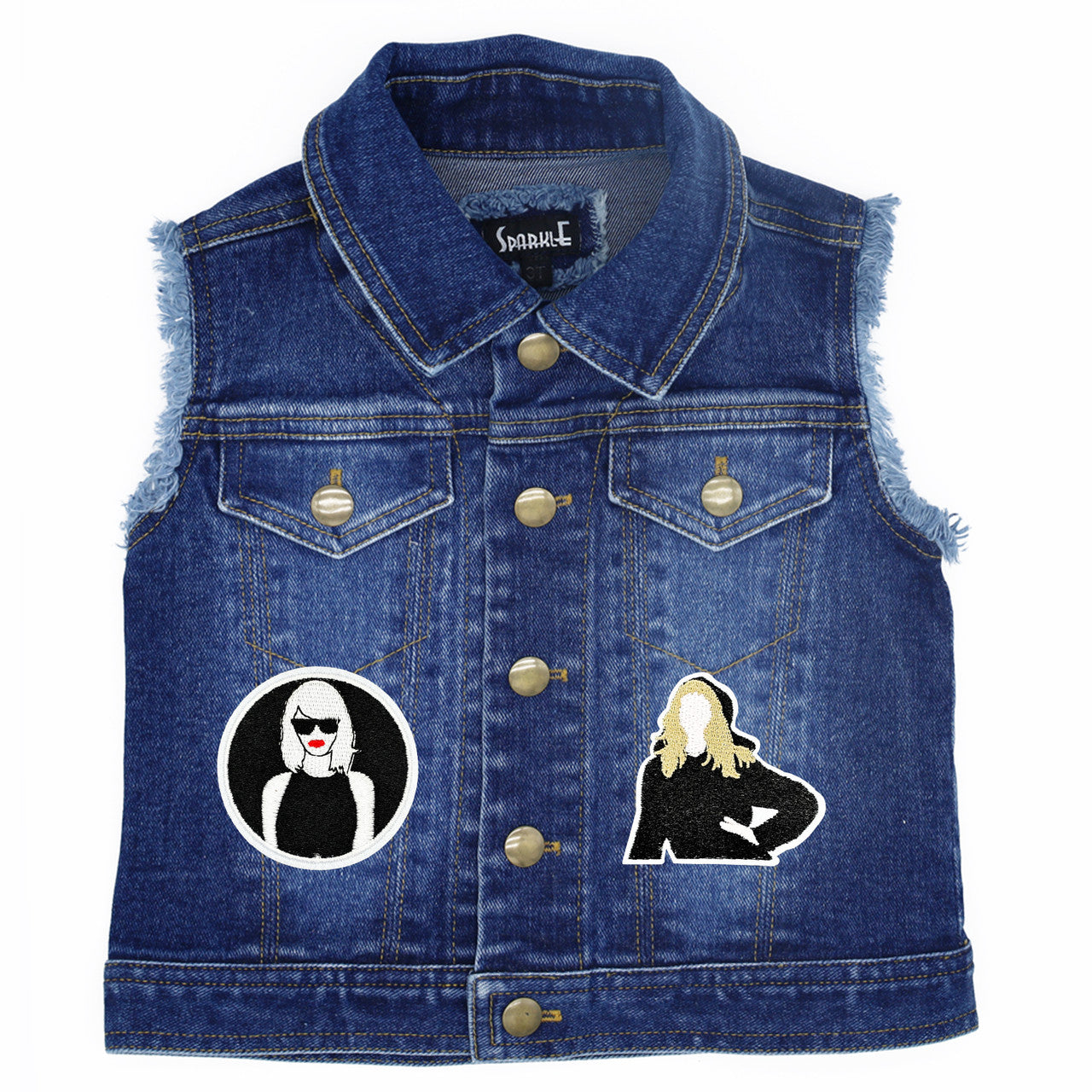 Swiftie Inspired Kids Denim Vest