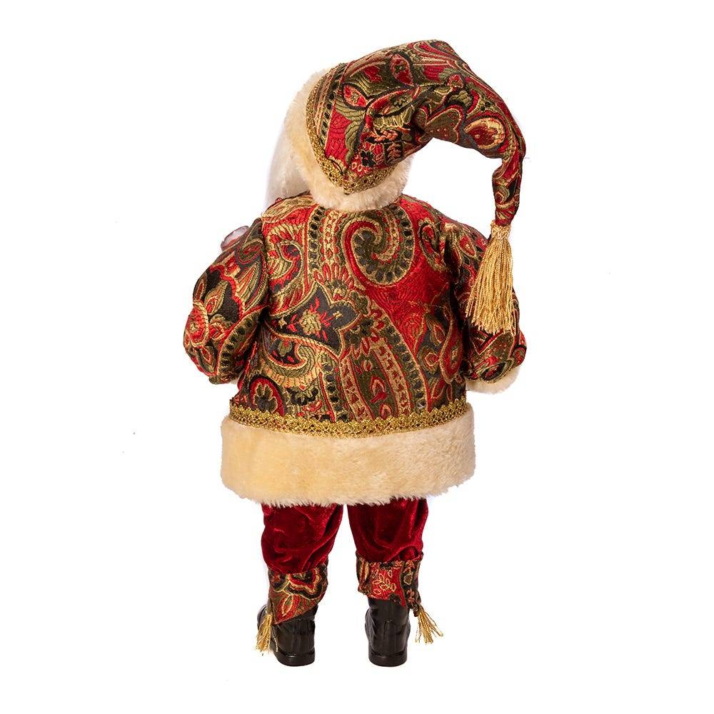 Kurt Adler 18-Inch Kringle Klaus Wine Santa