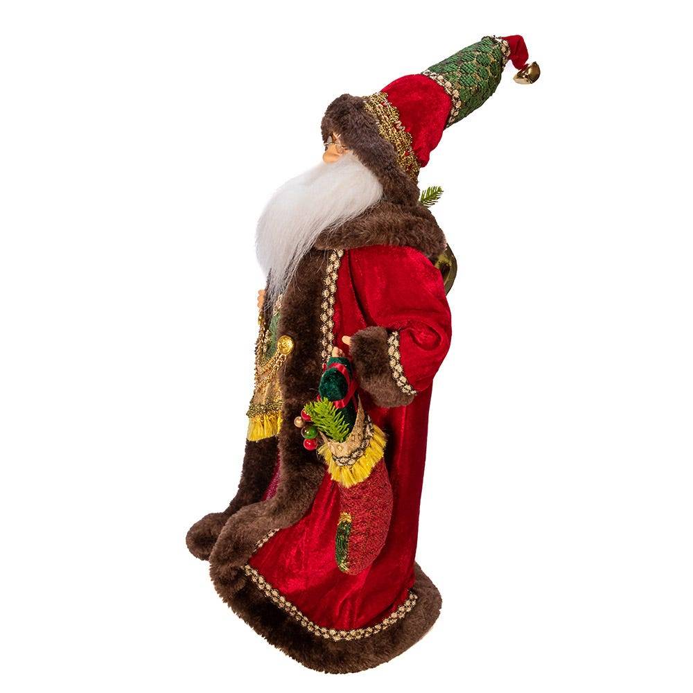 Kurt Adler 18-Inch Kringle Klaus Elegant Santa