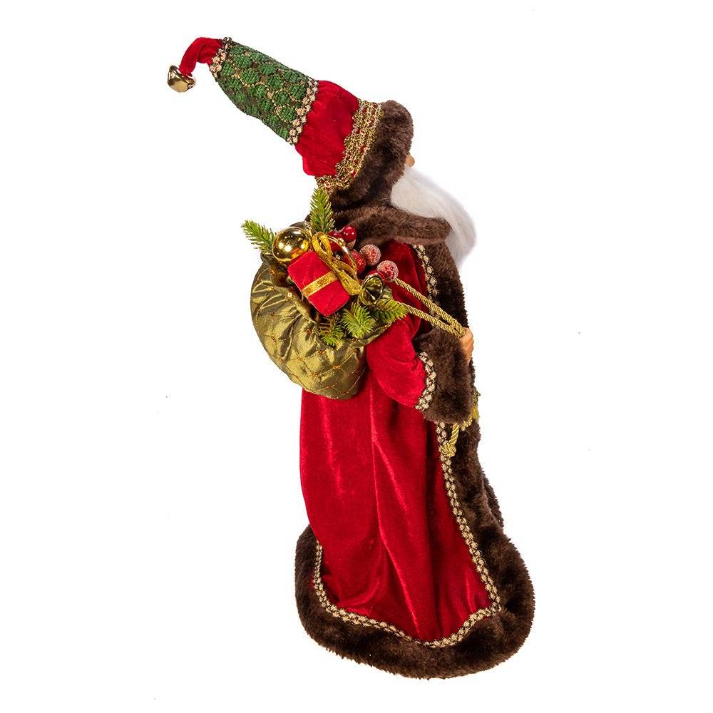 Kurt Adler 18-Inch Kringle Klaus Elegant Santa