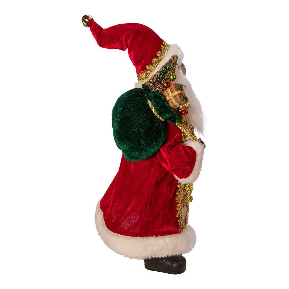 Kurt Adler 18-Inch Kringle Klaus African American Santa