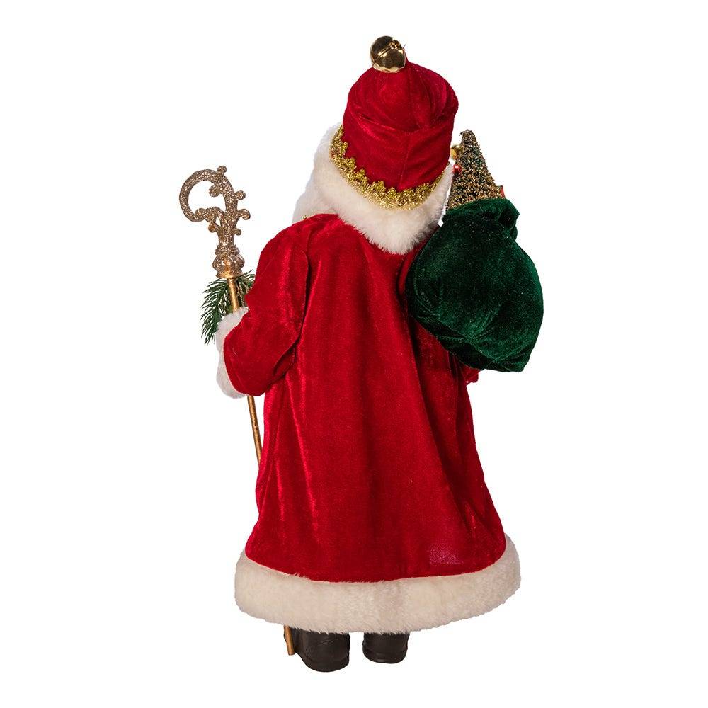 Kurt Adler 18-Inch Kringle Klaus African American Santa