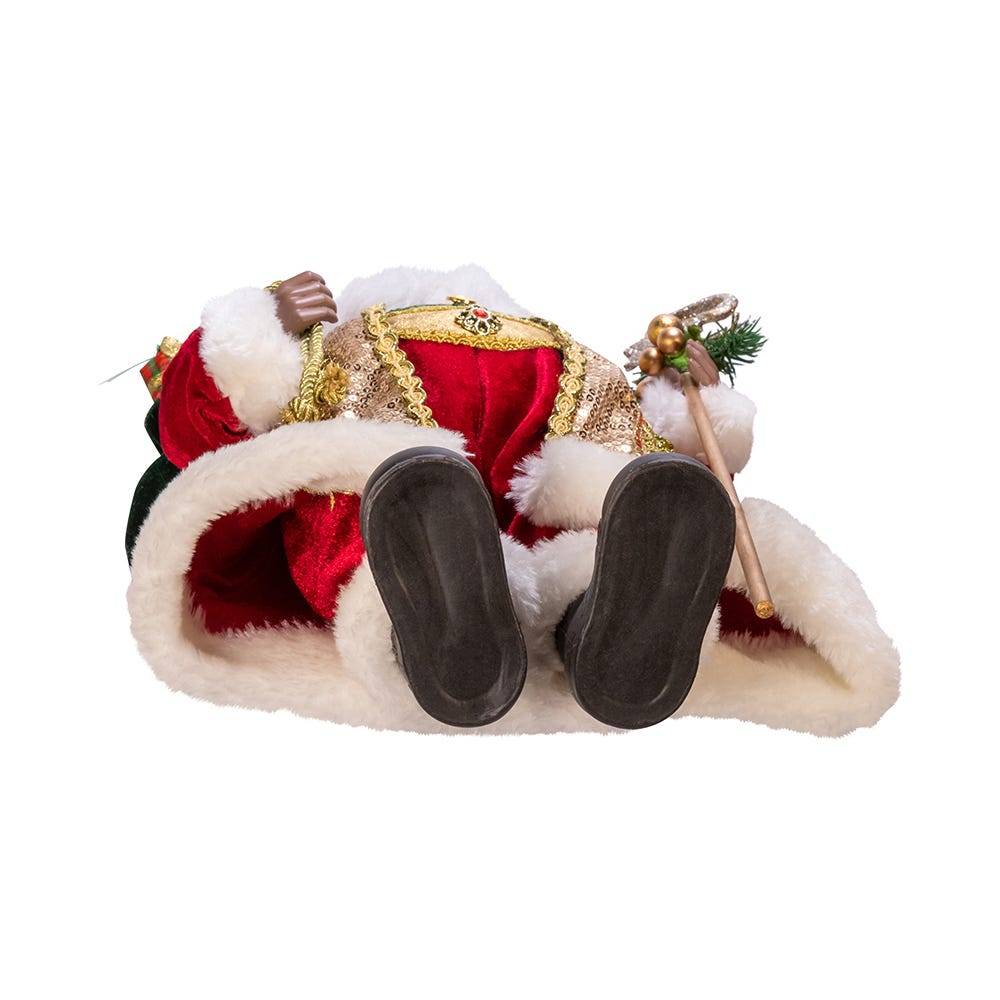 Kurt Adler 18-Inch Kringle Klaus African American Santa