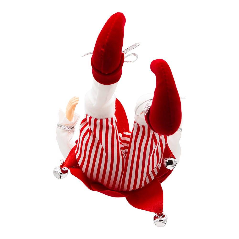 Kurt Adler 15-Inch Kringle Klaus Peppermint Elf Ornament