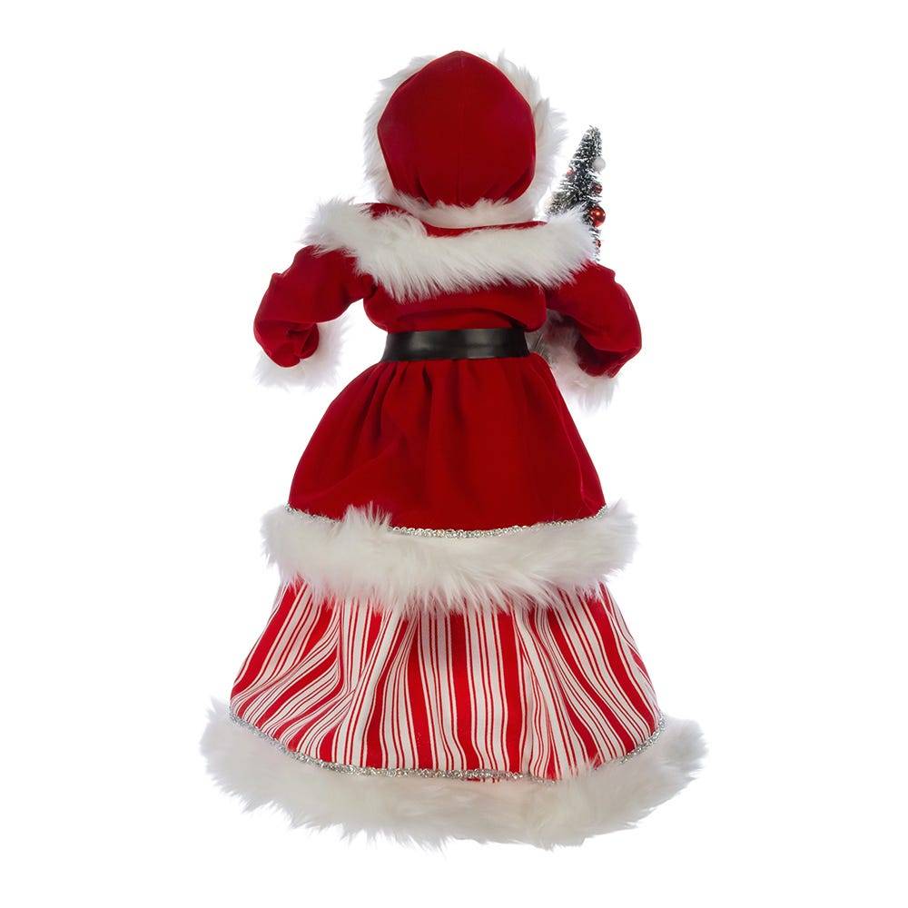 Kurt Adler 17.25-Inch Kringle Klaus Peppermint Mrs. Claus