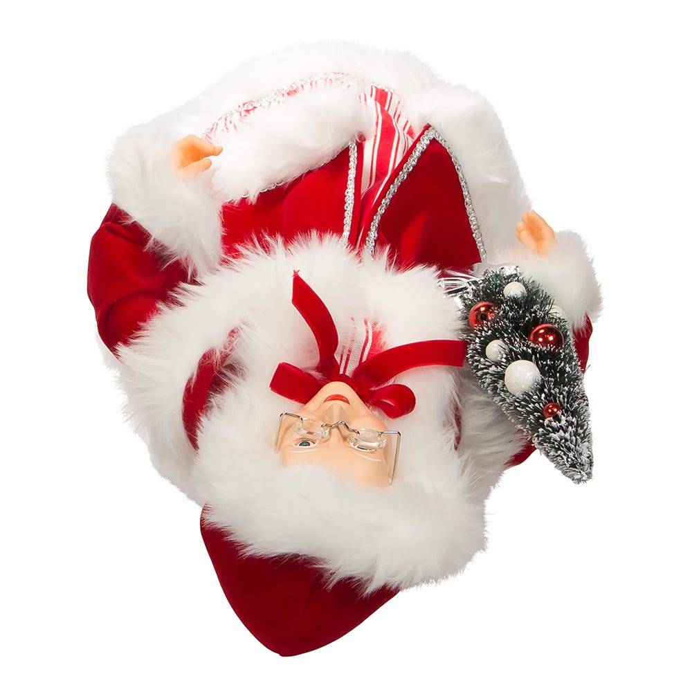 Kurt Adler 17.25-Inch Kringle Klaus Peppermint Mrs. Claus