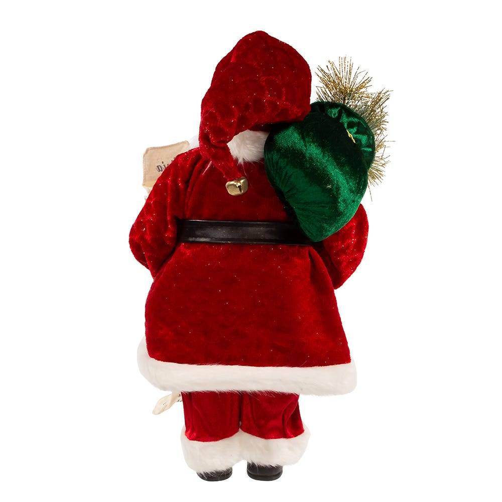 Kurt Adler 17.25-Inch Kringle Klaus Tradition Santa with List