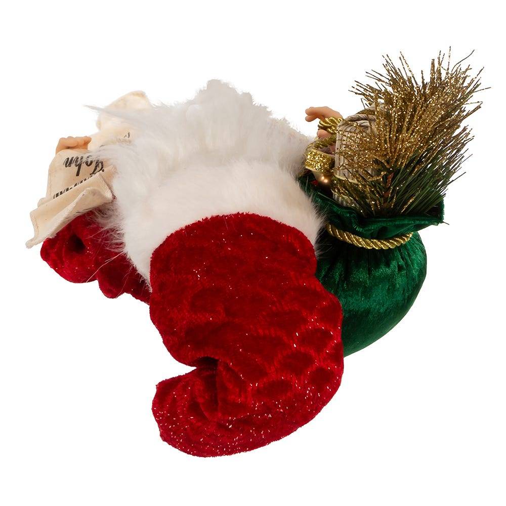 Kurt Adler 17.25-Inch Kringle Klaus Tradition Santa with List