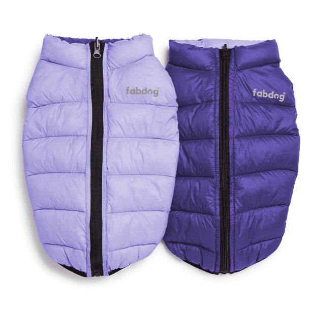 Lilac/Lavender Pack N Go Reversible Puffer