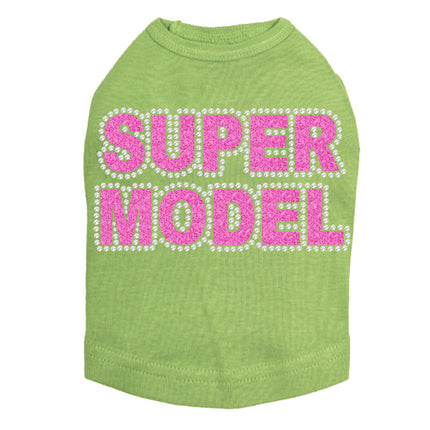 Super Model (Pink)- Dog Tank