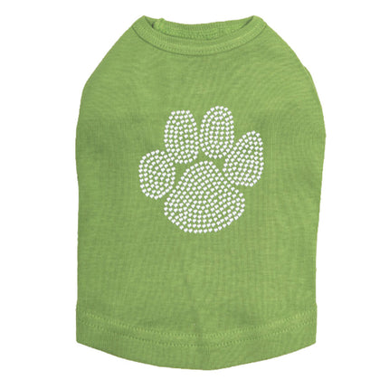 Paw (Rhinestone) - Dog Tank