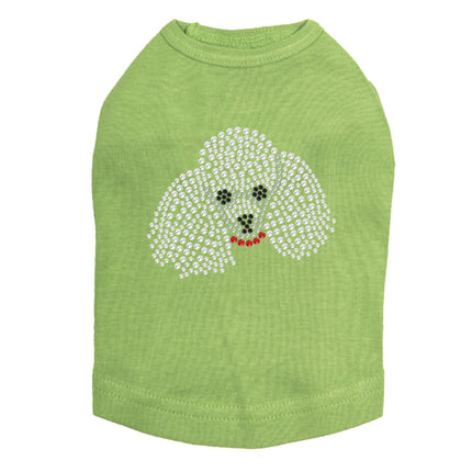 Poodle Face -Dog Tank