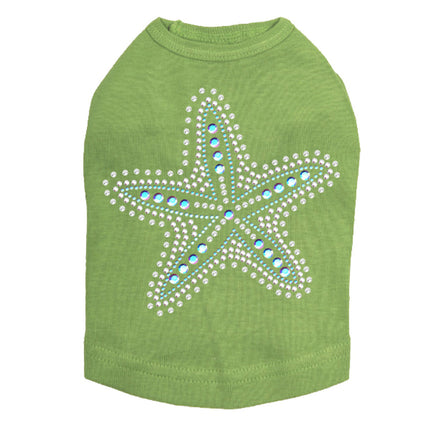 Iridescent AB Starfish - Dog Tank