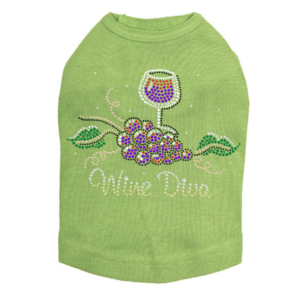 Wine Diva 2 - Dog Tank