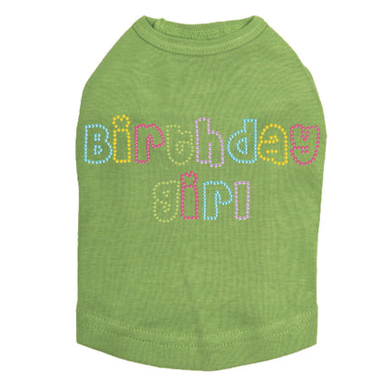 Birthday Girl (Multicolor) - Dog Tank