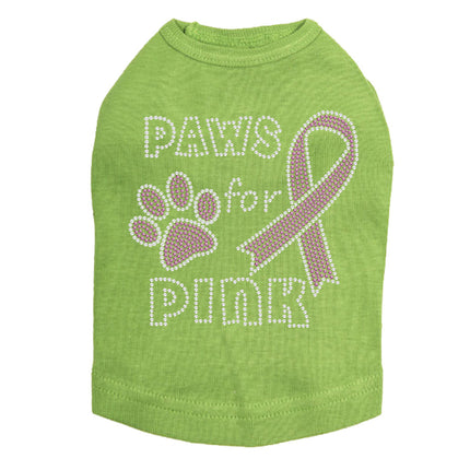 Paws for Pink - Dog Tank