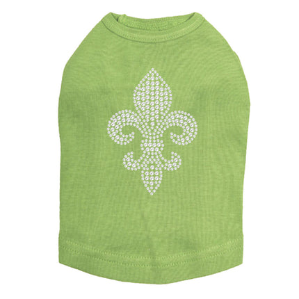 Fleur de Lis (Rhinestone) - Dog Tank