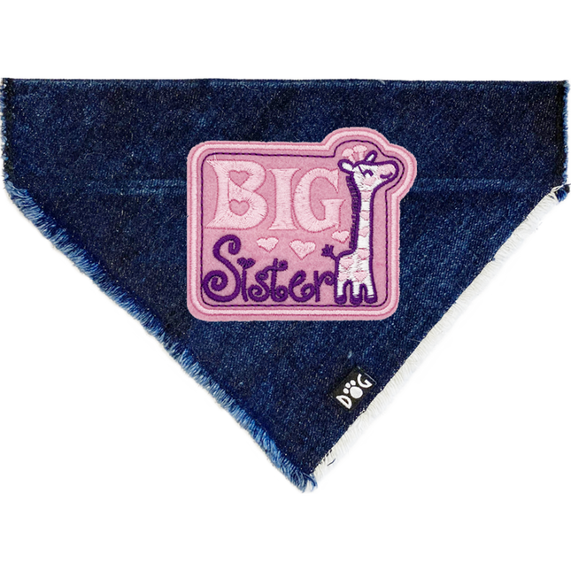 Big Sister Denim Bandana