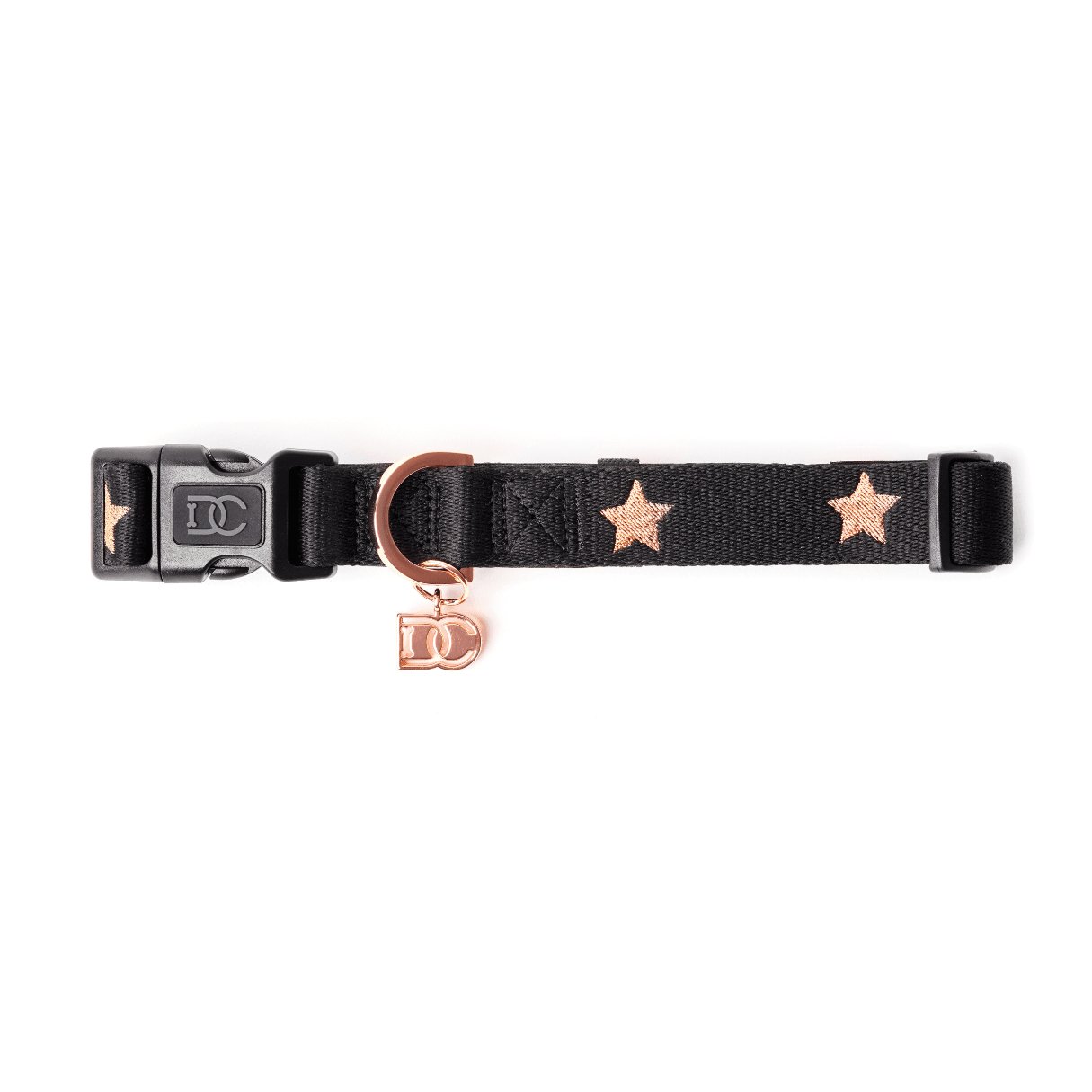 Luxe Dog Collar - Embroidered Rockstar