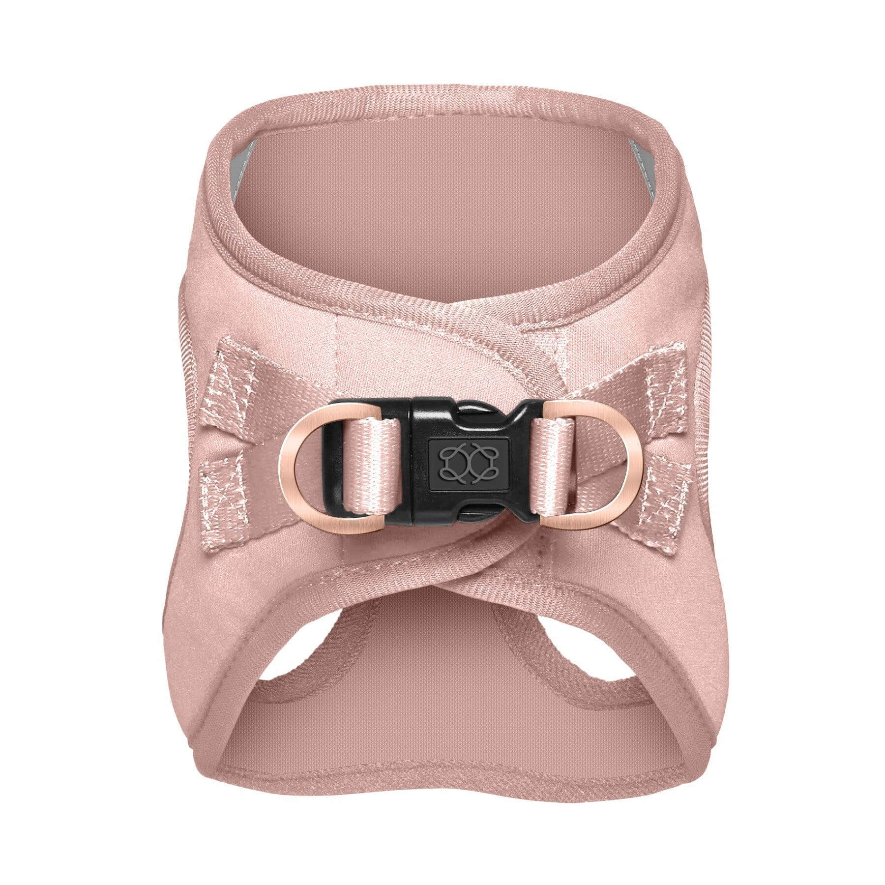 Luxe No-Pull Step-In Dog Harness - Blush