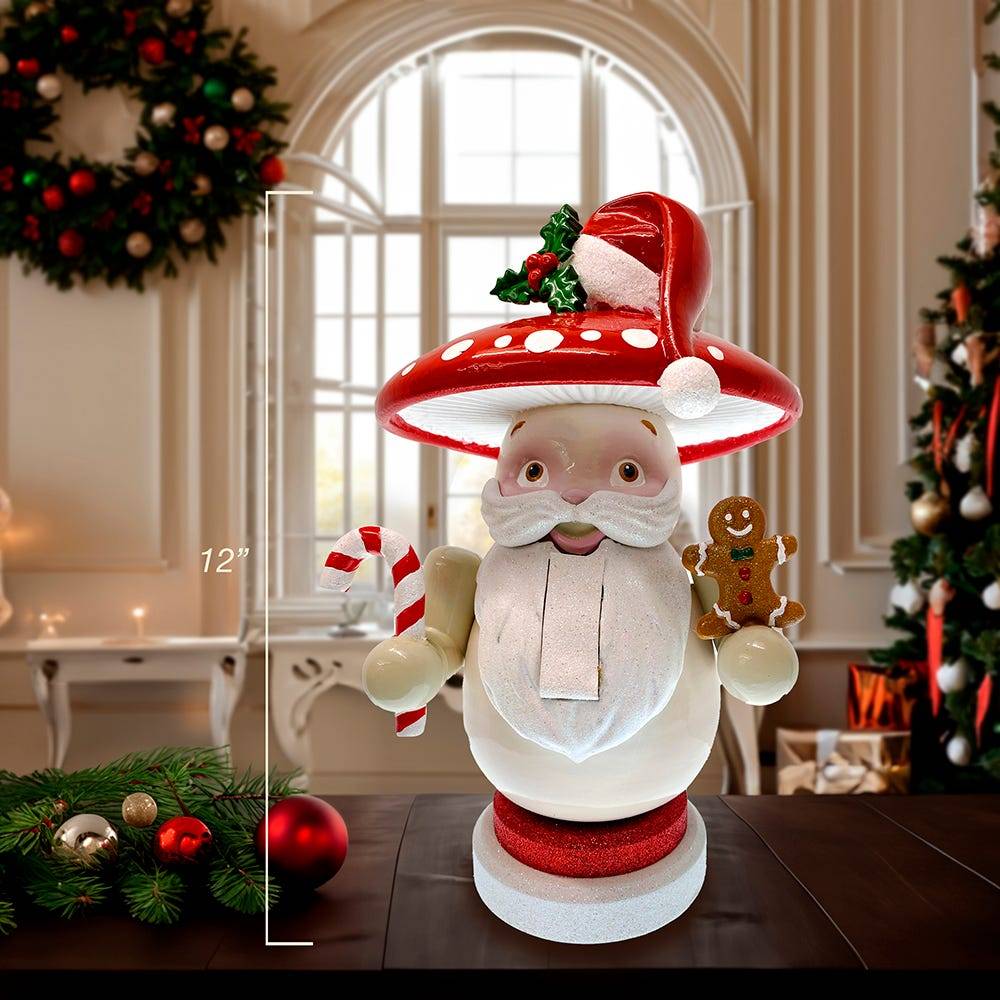 Kurt Adler 12-Inch Merry Little Mushroom Nutcracker