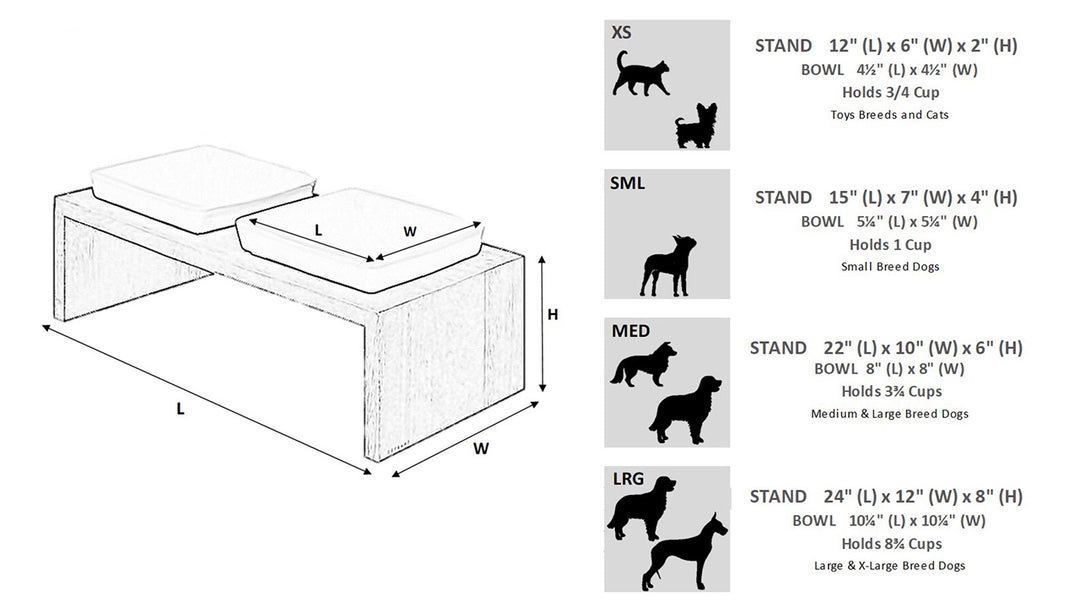 Moderno Dog Crate with Matching Feeder