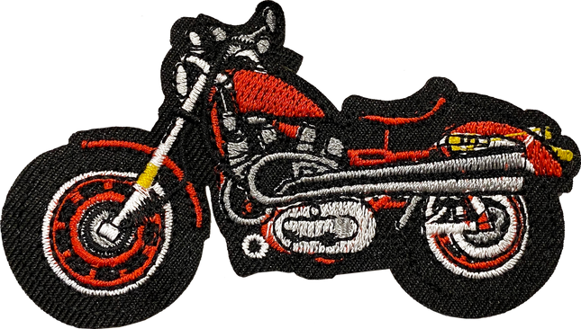 Motorcycle (Red) - Patch