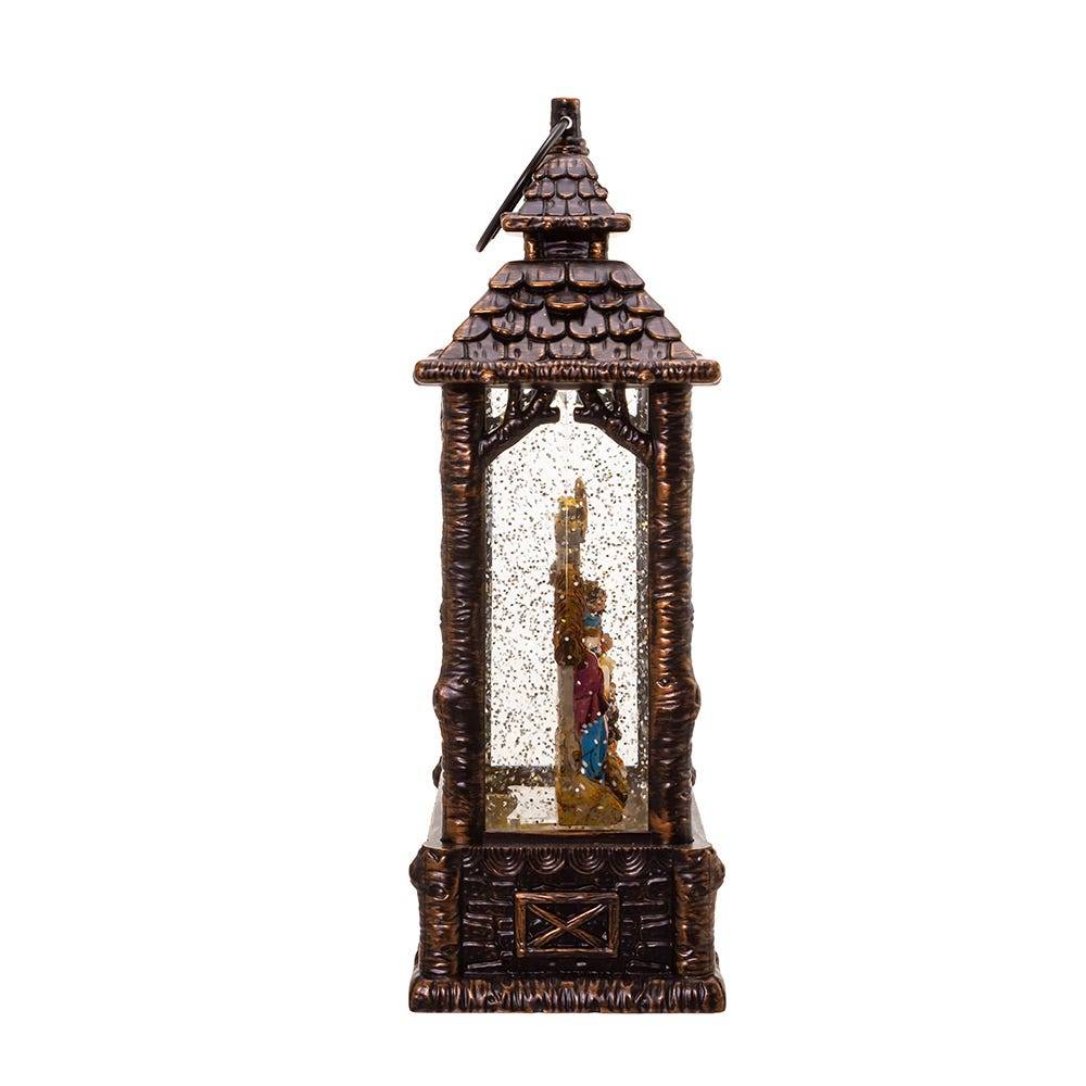 Kurt Adler 11-Inch Battery-Operated LED Nativity Scene Water Lantern