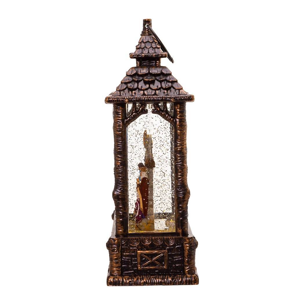 Kurt Adler 11-Inch Battery-Operated LED Nativity Scene Water Lantern