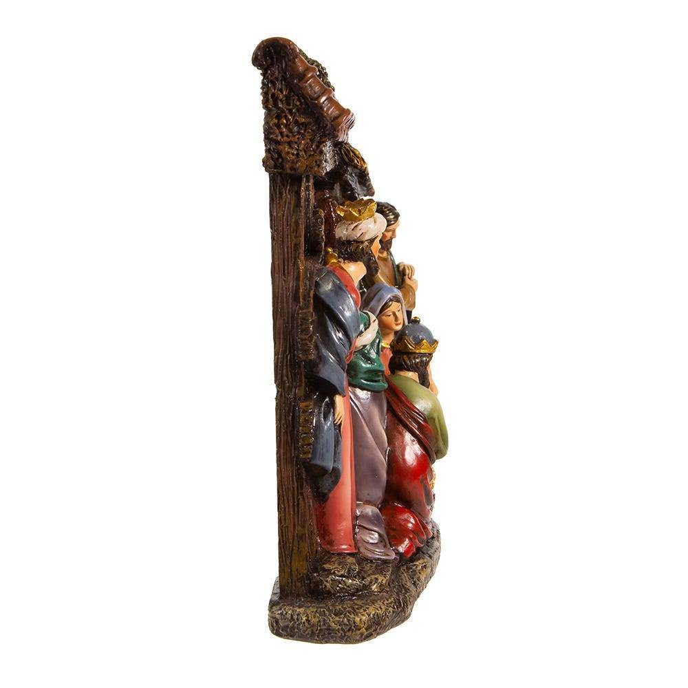 Kurt Adler 10-Inch Resin Nativity Scene Table Piece