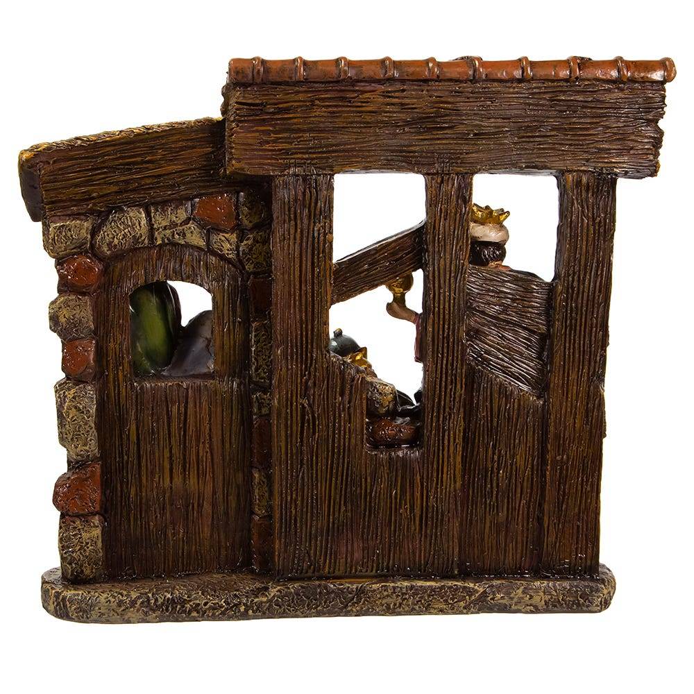 Kurt Adler 10-Inch Resin Nativity Scene Table Piece