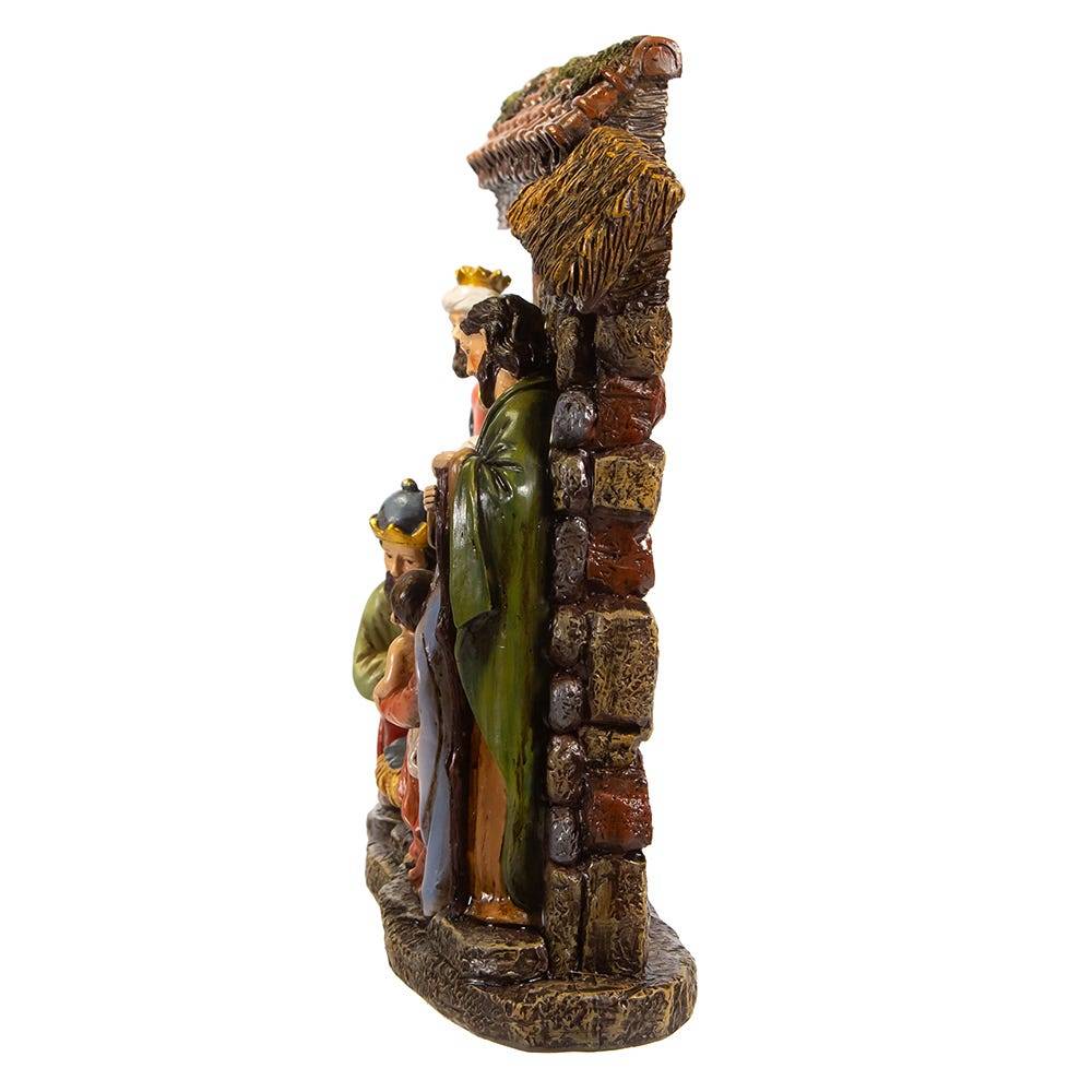 Kurt Adler 10-Inch Resin Nativity Scene Table Piece