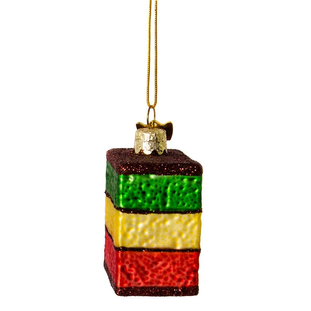 Kurt Adler Noble Gems Cookie Glass Ornament Set, 6-Piece Box Set