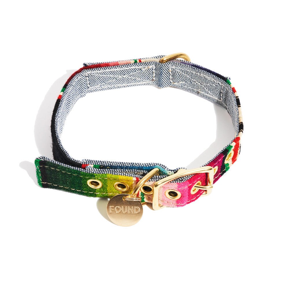 New! Vintage Canvas Cat & Dog Collar