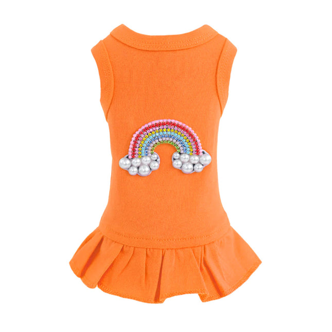 Rainbow Dog Dress