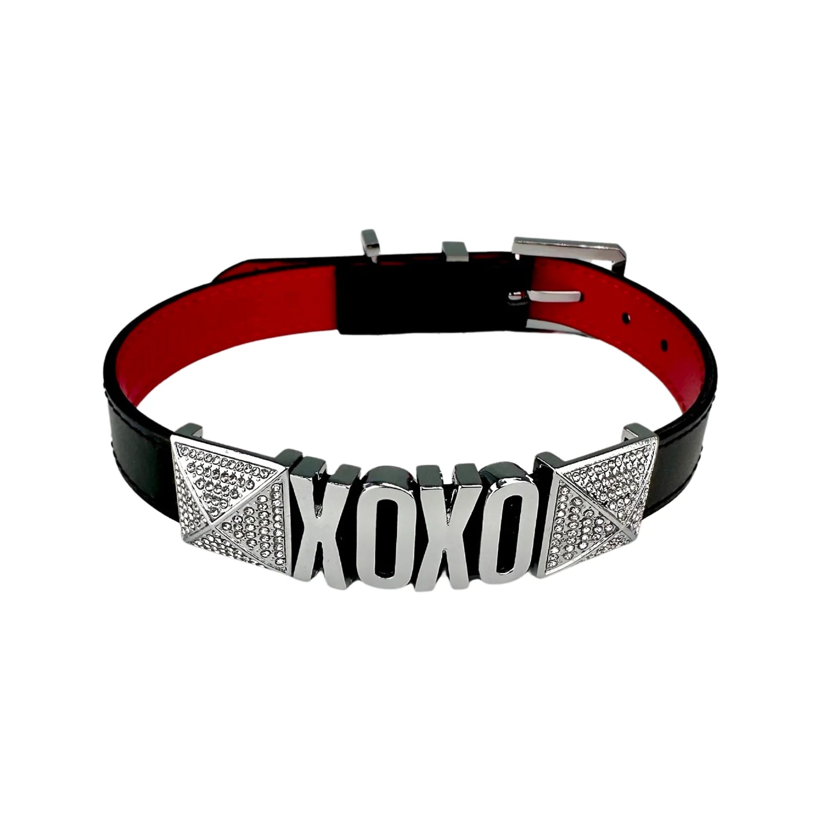 XOXO COLLAR SILVER