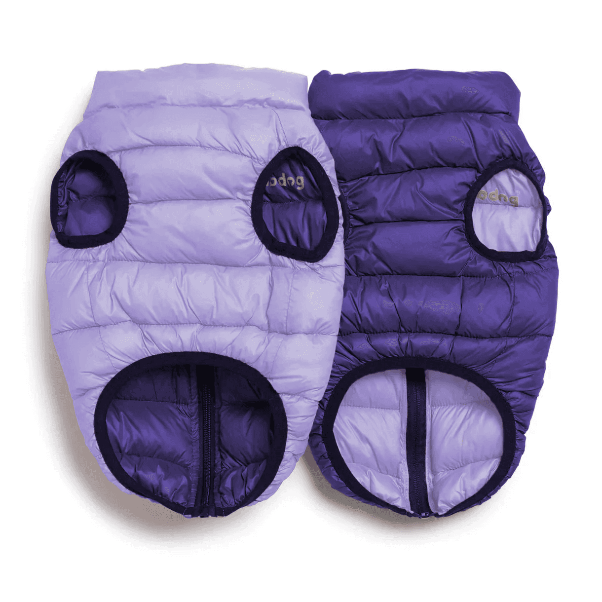 Lilac/Lavender Pack N Go Reversible Puffer