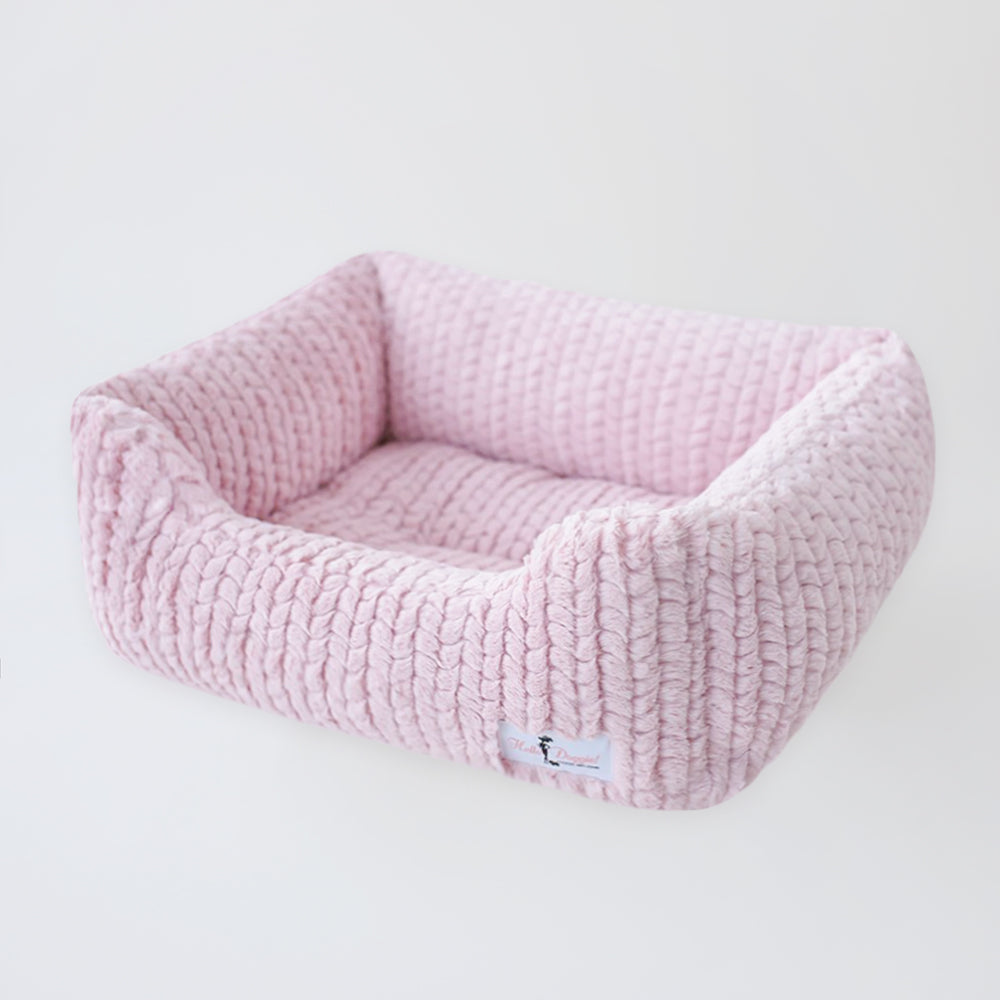 Paris Dog Bed Rosewater