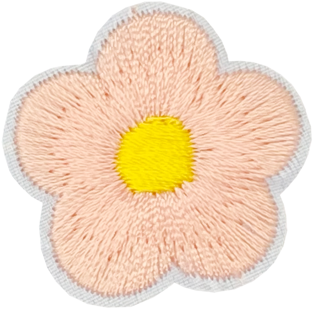 Small 5 Petal Flower (Peach) - Patch