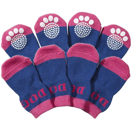 Rubberized Pet Socks