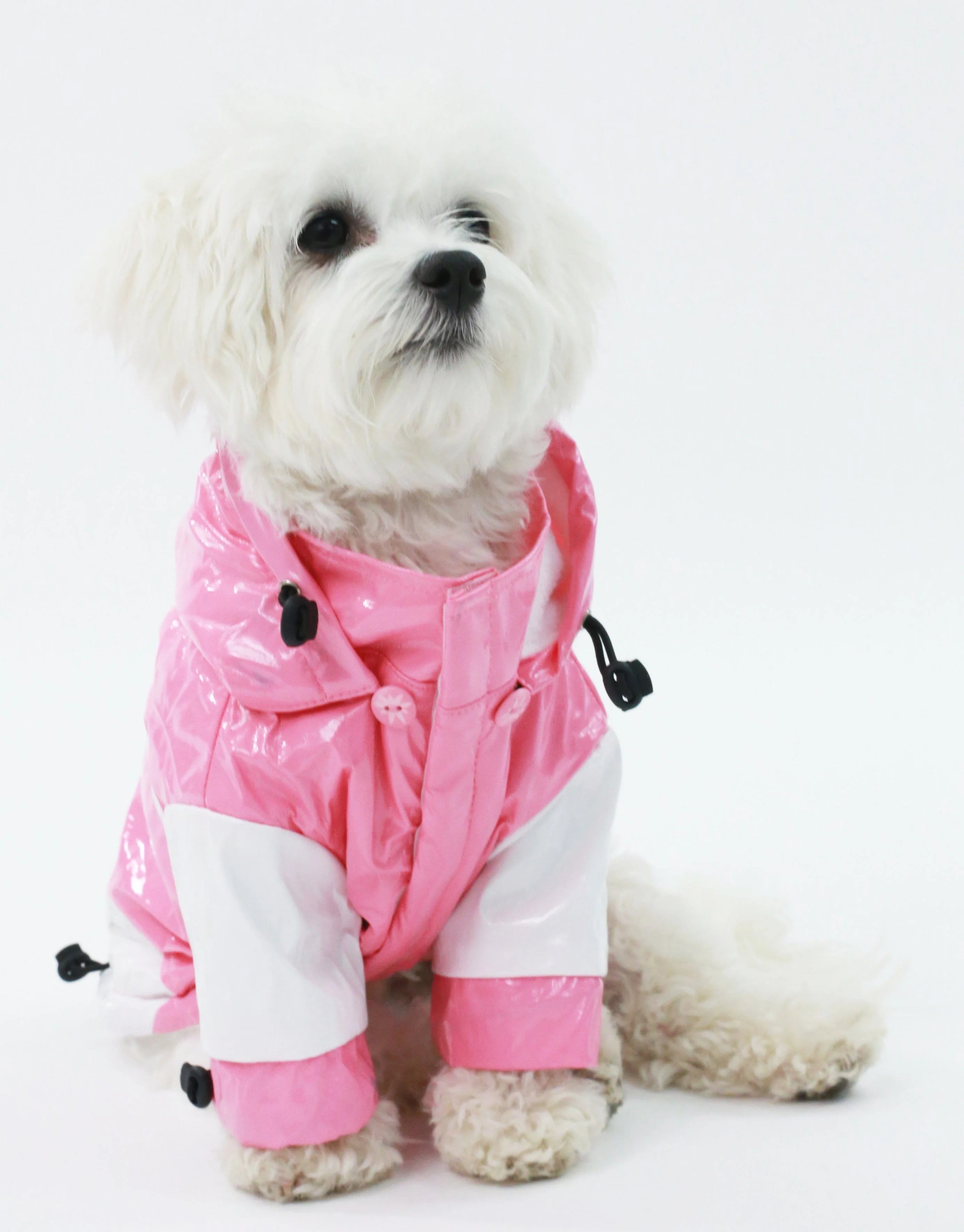 Two-Tone Pvc Raincoat