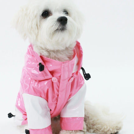 Two-Tone Pvc Raincoat