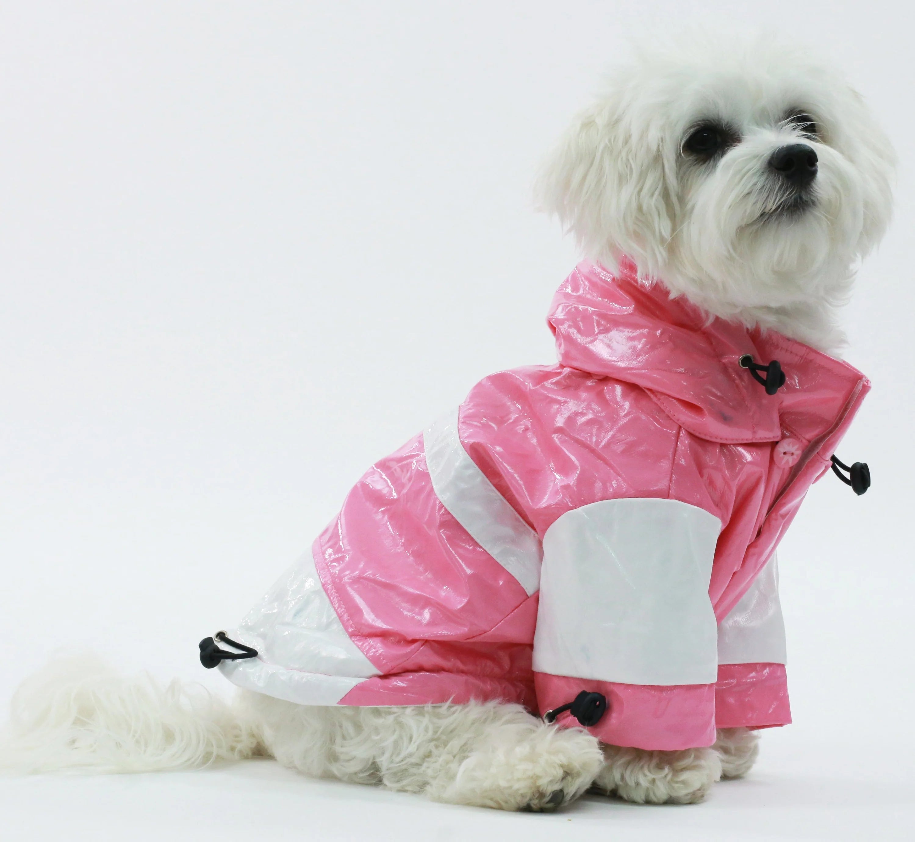 Two-Tone Pvc Raincoat