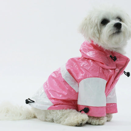 Two-Tone Pvc Raincoat