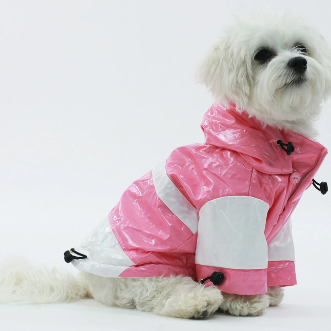 Two-Tone Pvc Raincoat